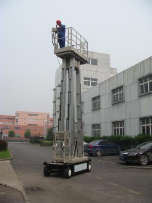 China 10m  Four Mast Truck Mounted Lift Platform For Continuous Aerial Working for sale