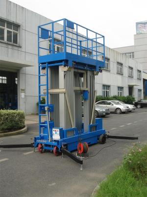 China Stable Performance Aerial Lift Platform , 6 Meter Four Mast Hydraulic Cargo Lift for sale