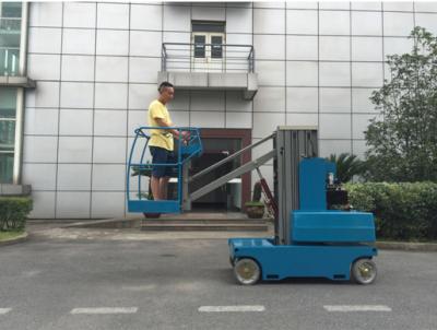 China Z4106 In Door & Out Door Use Self Propelled Single Person Man Lift , Boom Lift for sale