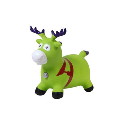 China Babe Fairy Giraffe Bouncy Horse Hopper Toys for Kids Bouncy Animals Jumping Horse en venta