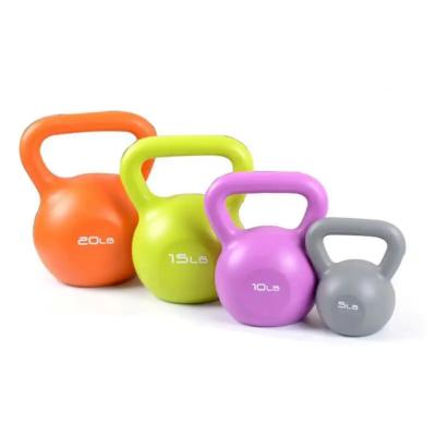 China Hot Sale Portable Colorful Exercise Dumbbell Basketball Gyms Kettlebell 10kg 8kg for sale