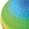 China 18 Inch Rubber Playground Balls for Kids Rainbow Inflatable Backyard Play Balls zu verkaufen
