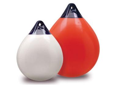 China A Series PVC Boat Fender Red Inflatable Marine Buoy UV Protective For Yacht Dock for sale