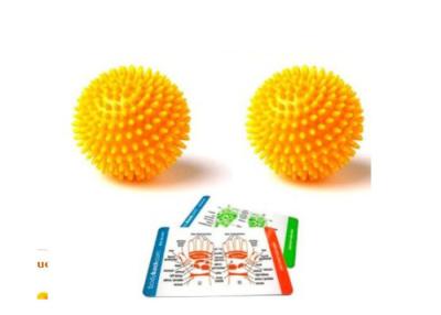 China 6cm Foot Roller Spiky Massage Ball For Yoga Fitness Sports Health Care for sale