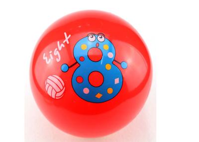 China Kindaufblasbarer PVC-Spielzeug-Ball buntes haltbares geruchsfreies 8