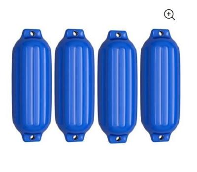China G Series Blue PVC Boat Fender Super Gard Marine Fender Inflatable Dock Shield for sale