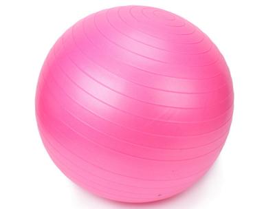 China 65cm Yoga Balance Ball Birthing Pilates Stability Ball Supports 2000lbs for sale