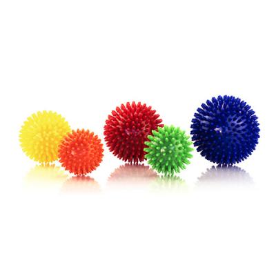 China Durable PVC Spiky Massage Ball Fitness Hands Foot Pain Relief Yoga Equipments for sale