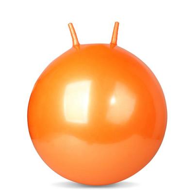 China Orange Hip Hop Space Hopper Ball 18 Inch For Ages 3 - 6 Kangaroo Bouncer for sale