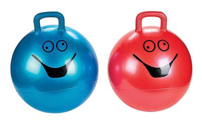 China Anti Burst Space Hopper Ball Balance Exercise , Latex Free Kids Bouncy Ball for sale