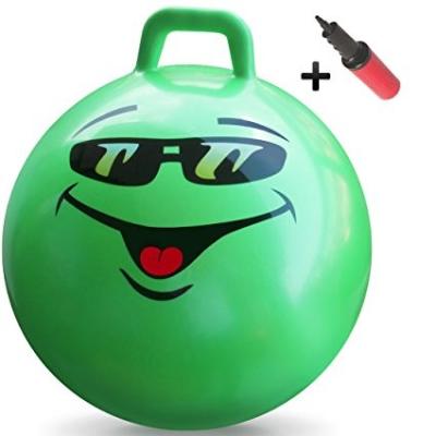 China Outdoor Colorful Kids Hopper Ball Sport Inflatable Kids Jumping Hopper Ball for sale