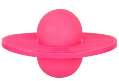 China Bola rosada de la aptitud de la plataforma de la bola de la balanza de Pogo de la despedida para el equilibrio aerobio en venta