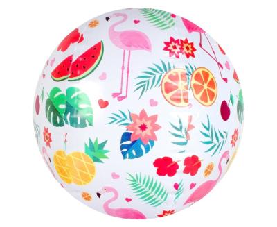 China Custom Printed PVC Toy Ball Inflatable Beach Ball Bouncing 18cm - 30cm for sale