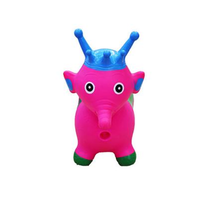 China Kids Animal Bouncy Hopper Toys Inflatable Bouncer Jumping Deer Baby Play Indoor Toys for sale