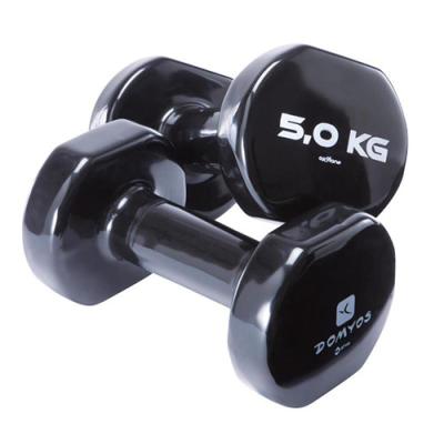 China Colorful PVC Coating Gym Dumbbells Hand Weights For Total Body Workout for sale