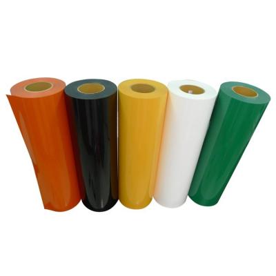 China Rollos de vinilo de transferencia de calor de PU con brillo multicolor en venta