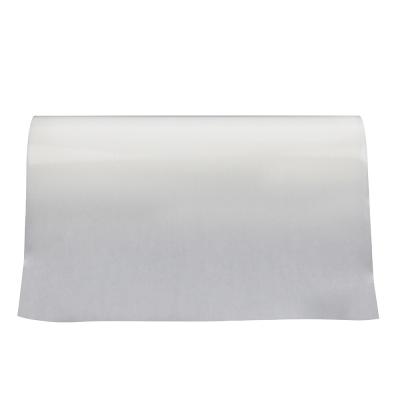 China Transparent 0.05mm Polyolefin Film Textile Fabric Hot Melt Adhesive Film Embroidery Patch for sale