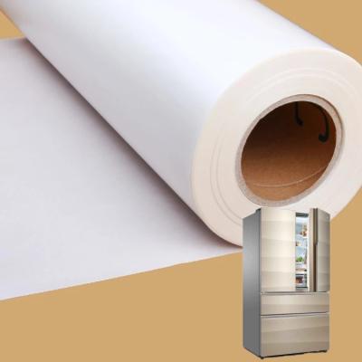 China Milky White TPU Hot Melt Adhesive Film For Refrigerator for sale