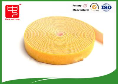 China Adjustable 25MM Double Sided Tape For Fabric Yellow Tape for sale