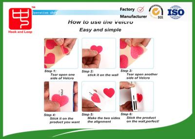 China Dots Customized Self vermelho - o coração bonito dos remendos esparadrapos dá forma ao tamanho de 30mm à venda