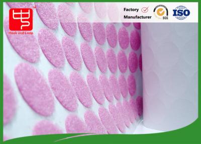 China Eco - Friendly Pink Custom Patches Dot Shape In Rolls for sale
