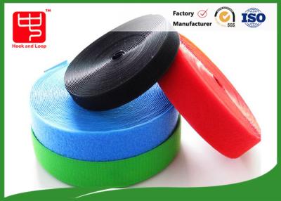 China Colorful Hook And Loop Rolls / Soft Heavy Duty Hook And Loop for sale