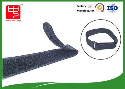 China Nylonhaken und Schleifenband für das Nähen, schwarzer Nylonbügel des gewebten Materials mit Schnalle zu verkaufen