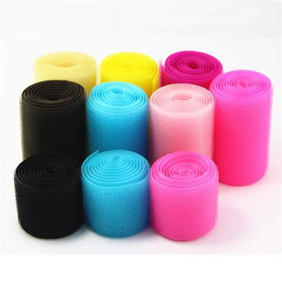 China Resistência térmica material colorida do nylon dos grampos 100% do gancho e do laço de cabelo à venda