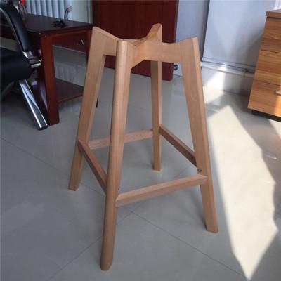China Pés de madeira da cadeira do preto da faia com textura lisa da aparência à venda