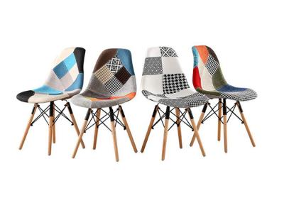 Chine Patchwork réutilisable dinant la chaise, chaises dinantes tapissées colorées à vendre