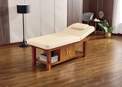 China 1.9m Long Stationary Massage Bed , Beauty Treatment Couch Colors Avilable for sale