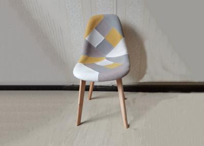 China As cadeiras de jantar modernas do estilo nórdico estofaram, cadeira da madeira de faia à venda