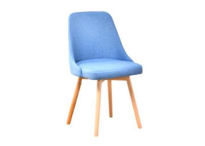 China Ergonomic Wood And Upholstered Dining Chairs For Living Room for sale