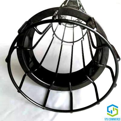 China Enlarged Ring Top Cap Carbon Steel Star Filter Cages for sale