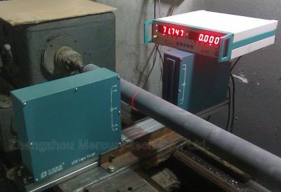 China Laser Diameter Measuring Gauge , Axis And Rubber Roller Diameter Testing Instruments for sale