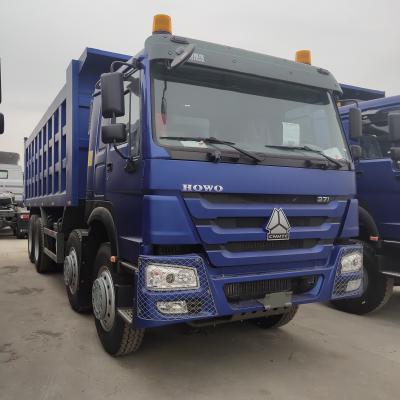 China 371hp Dump Tipper Truck Sinotruk 8 X 4 Drive 12 Wheeler 8L WD615.47 en venta