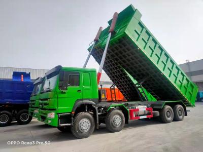 중국 371hp Sinotruk Tipper Truck 12 Wheeler Howo 8x4 Dumper Truck WD615.47 판매용