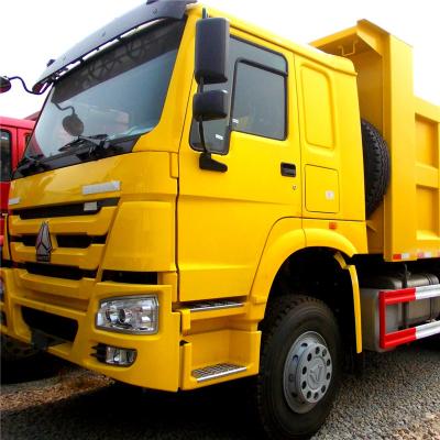 China Euro 2 Sinotruk Howo Dump Truck Heavy 10 Wheeler 371hp Dump Truck à venda