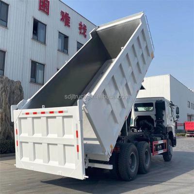 중국 10 Wheeler Howo 371 Dump Truck Manual Transmission Heavy Truck 판매용