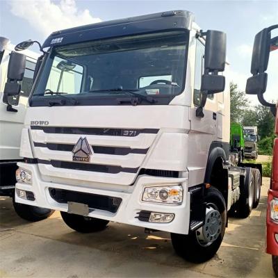 China Head Heavy Truck Tractor Sinotruk 6 X 4 Howo Tractor Truck 371 375 10 Wheeler for sale