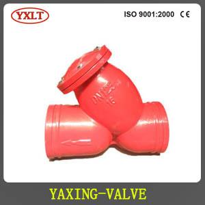 China Grooved Y Strainer for sale