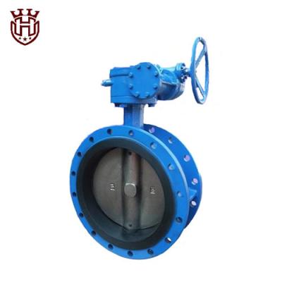 China Double flanged Concentric butterfly valve for sale