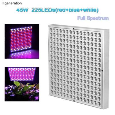 China Indoor Greenhouse Led Grow Lights Panel PC Cover With 10W Wattage for sale
