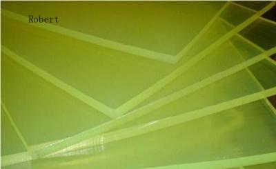 China Heat Resistant Polyurethane Rubber Sheet For Coal Mine / Automobile Customized Color for sale