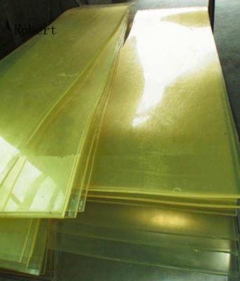 Cina Materiali di strato di gomma dell'uretano dell'unità di elaborazione di resistenza all'abrasione spessore di 100mm - di 2mm in vendita