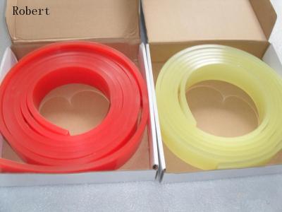 China 4 Meter Length Polyurethane Squeegees Roll For Ceramic Screen Printing for sale