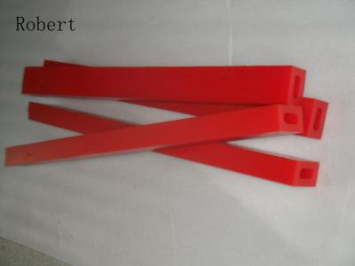 China -30℃ - 80℃ Heat Resistant Polyurethane Parts Oil Resistance Red Color for sale