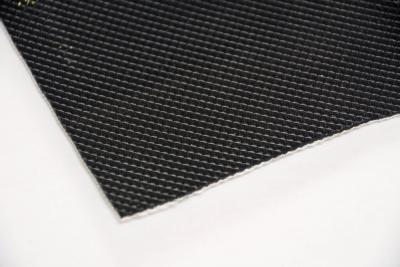 China Black Polyurethane Conveyor Belt / Flexible Conveyor Belt For Treadmill Belt for sale