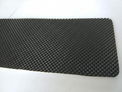 Chine Bande de conveyeur noire de PVC de couleur, ceinture de rechange de tapis roulant de modèle de diamant à vendre