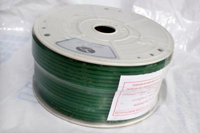 China 6mm PU Round Belt PU Round Bar Rough Dark Green Color For Textile Machine for sale